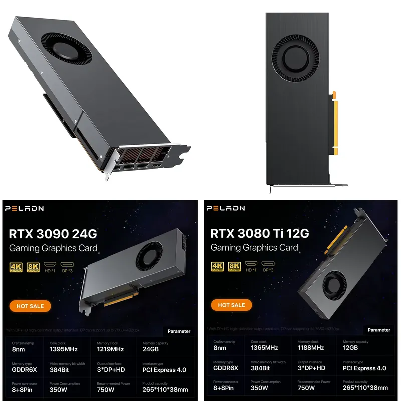 Rtx 3090 24Gb Graphics Card - Heißer Verkauf Niedriger Preis AI-Server GPU