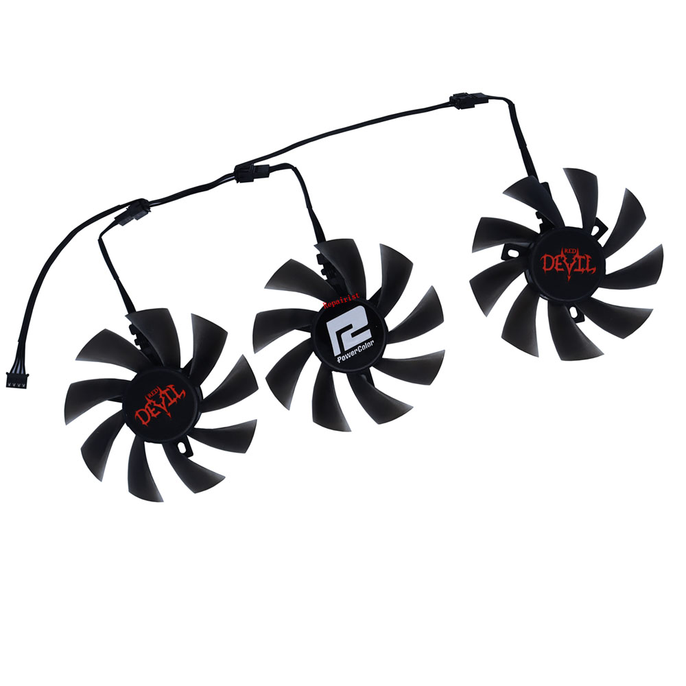 Rx 5700 Xt 8Gb Video Card - 3 teile/satz, DIY T129215bu, Grafik lüfter,