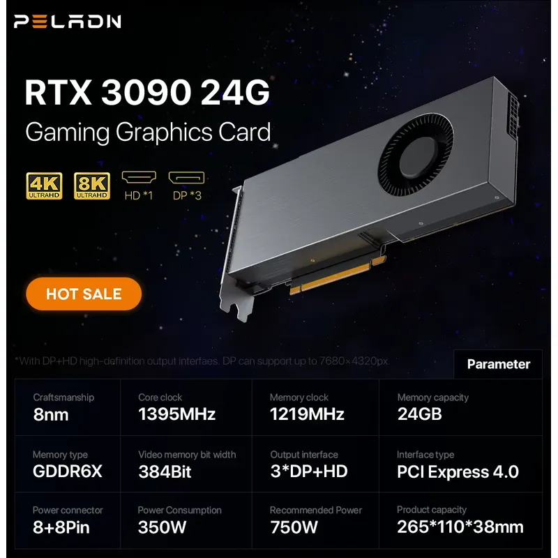 Heißer Verkauf Niedriger Preis – Rtx 3090 24Gb Graphics Card Bewertung und Preis